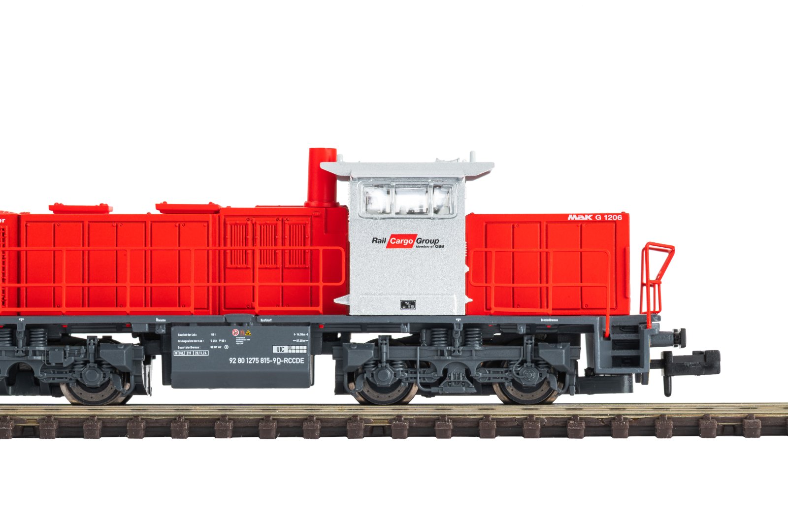 N-Diesellok BR G1206 RailCargoGroup VI + DSS 8pol.