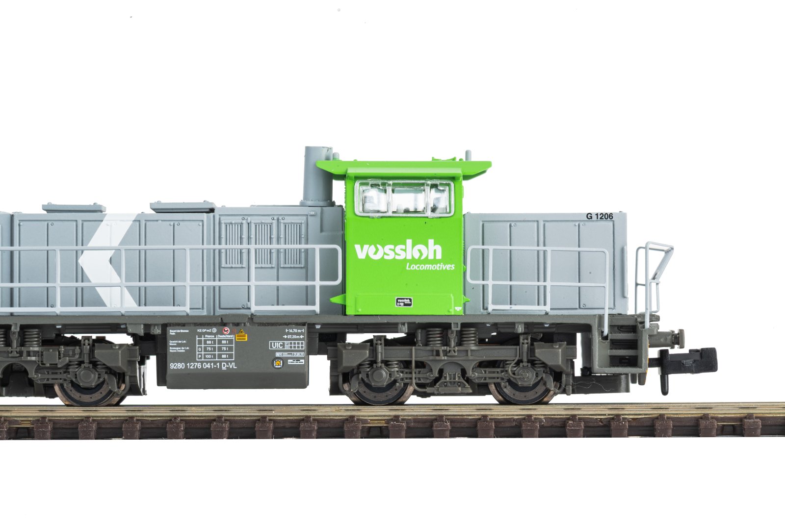N-Diesellok BR G1206 Vossloh Leasing VI + DSS 8pol.