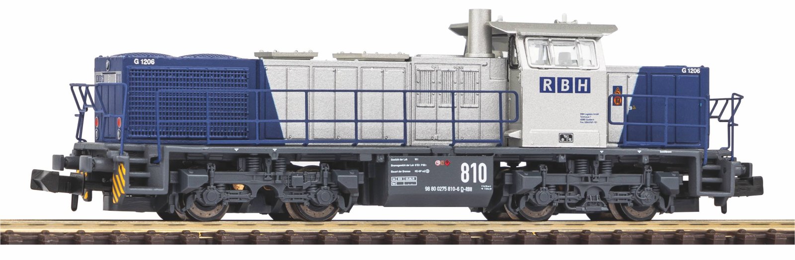 N-Diesellok G 1206 RBH VI + DSS 6pol.
