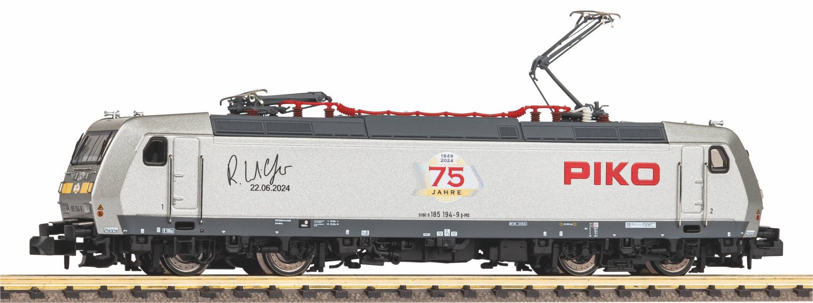 N-E-Lok BR 185 PIKO Jubiläum + DSS Next18