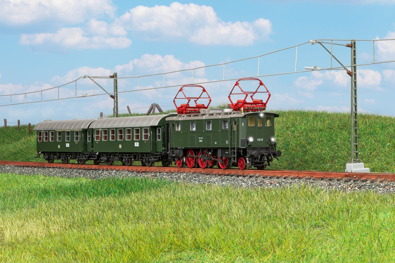 N-E-Lok/Sound BR BR E 32 DB III + Next18 Dec.