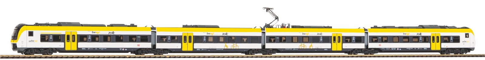 N-Elektrotriebwg. 4-tlg. BR 440 bwegt DB AG VI + DSS PluX12