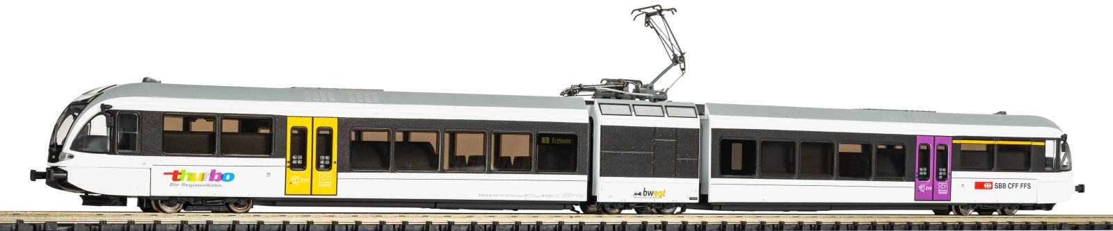 N-Elektrotriebwg./Sound GTW 2/6 THURBO bwegt SBB VI