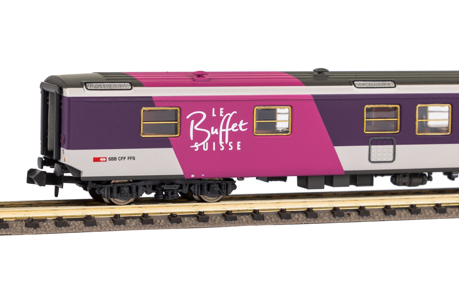 N-Personenwg. Speisewg. EWI  "Calanda Land"  SBB IV