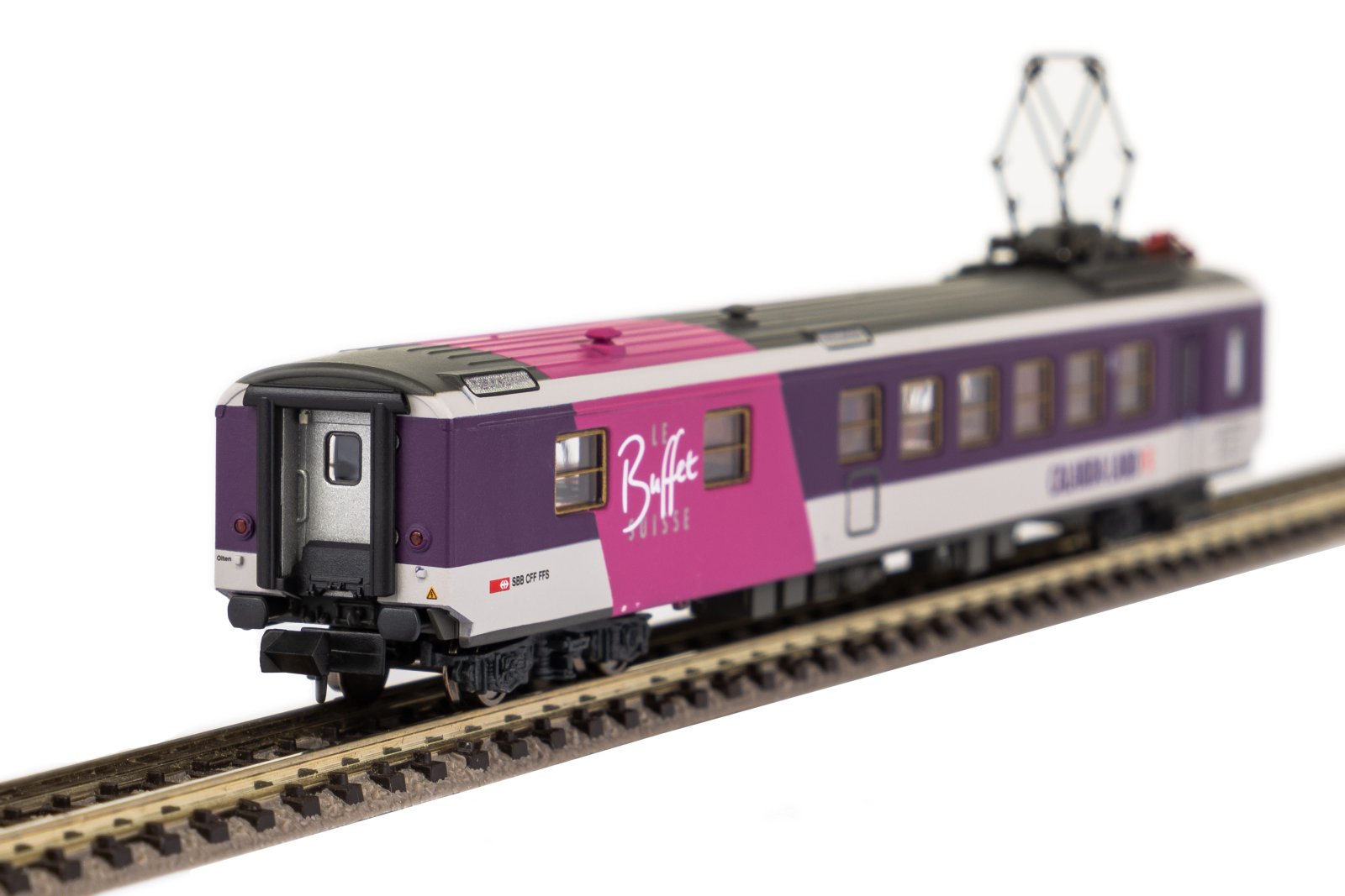 N-Personenwg. Speisewg. EWI  "Calanda Land"  SBB IV