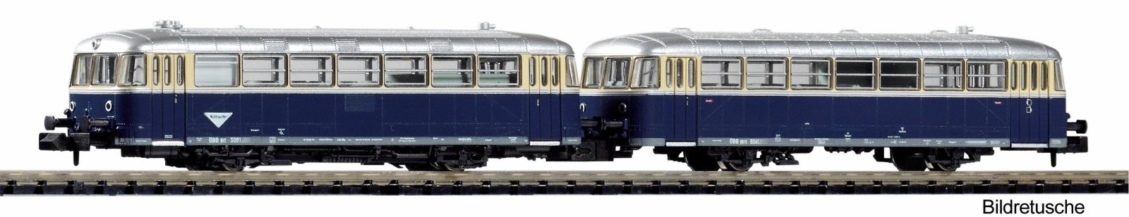 N-Schienenbus 5081 + Steuerwg. ÖBB IV