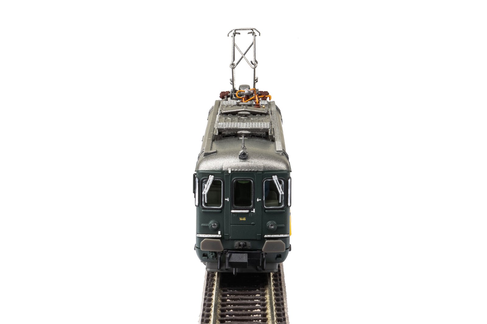 N-Set Triebwg. RBe 4/4  und Bt Steuerwg. grün mit alter Schrift SBB IV