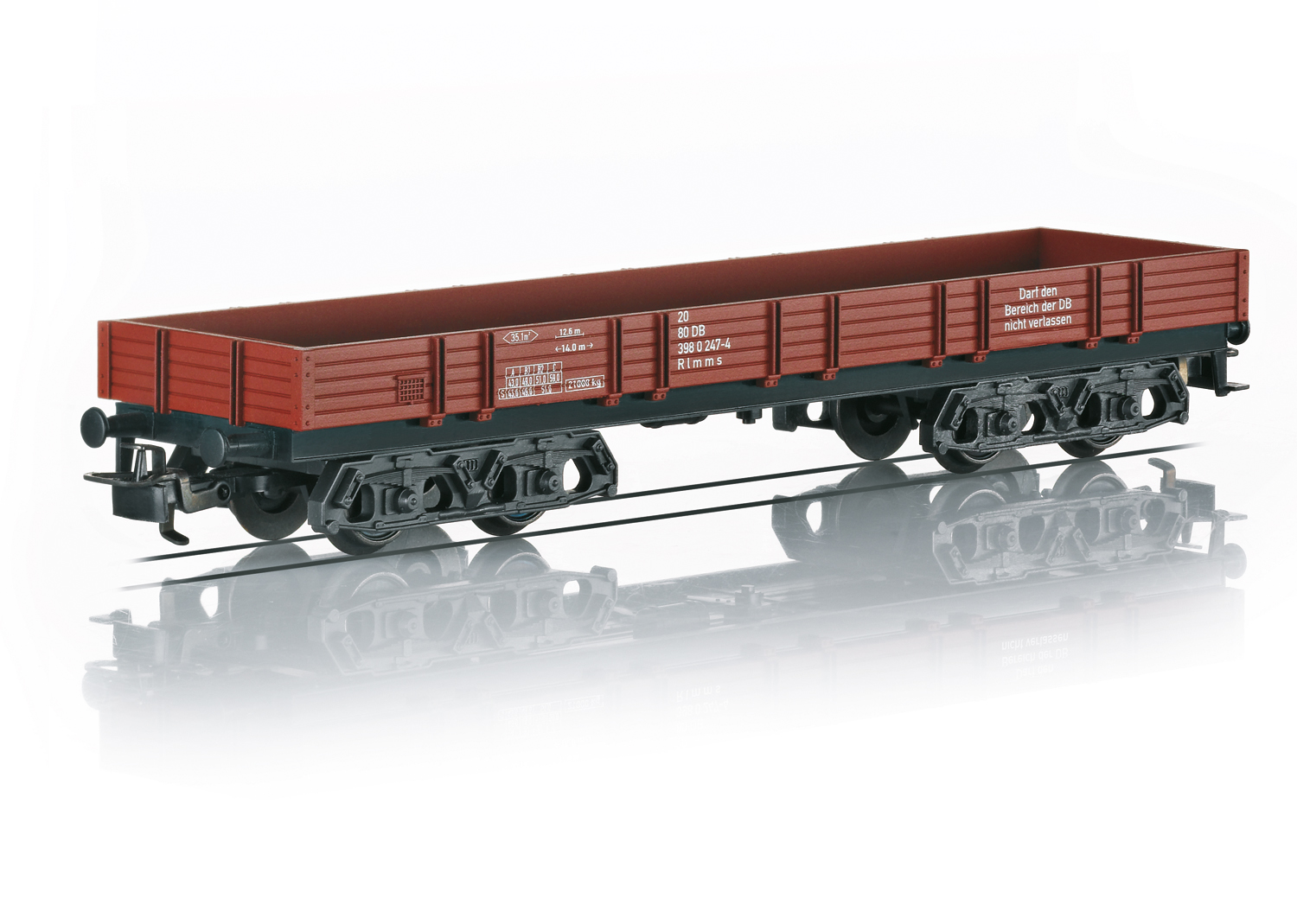 Niederbordwagen DB