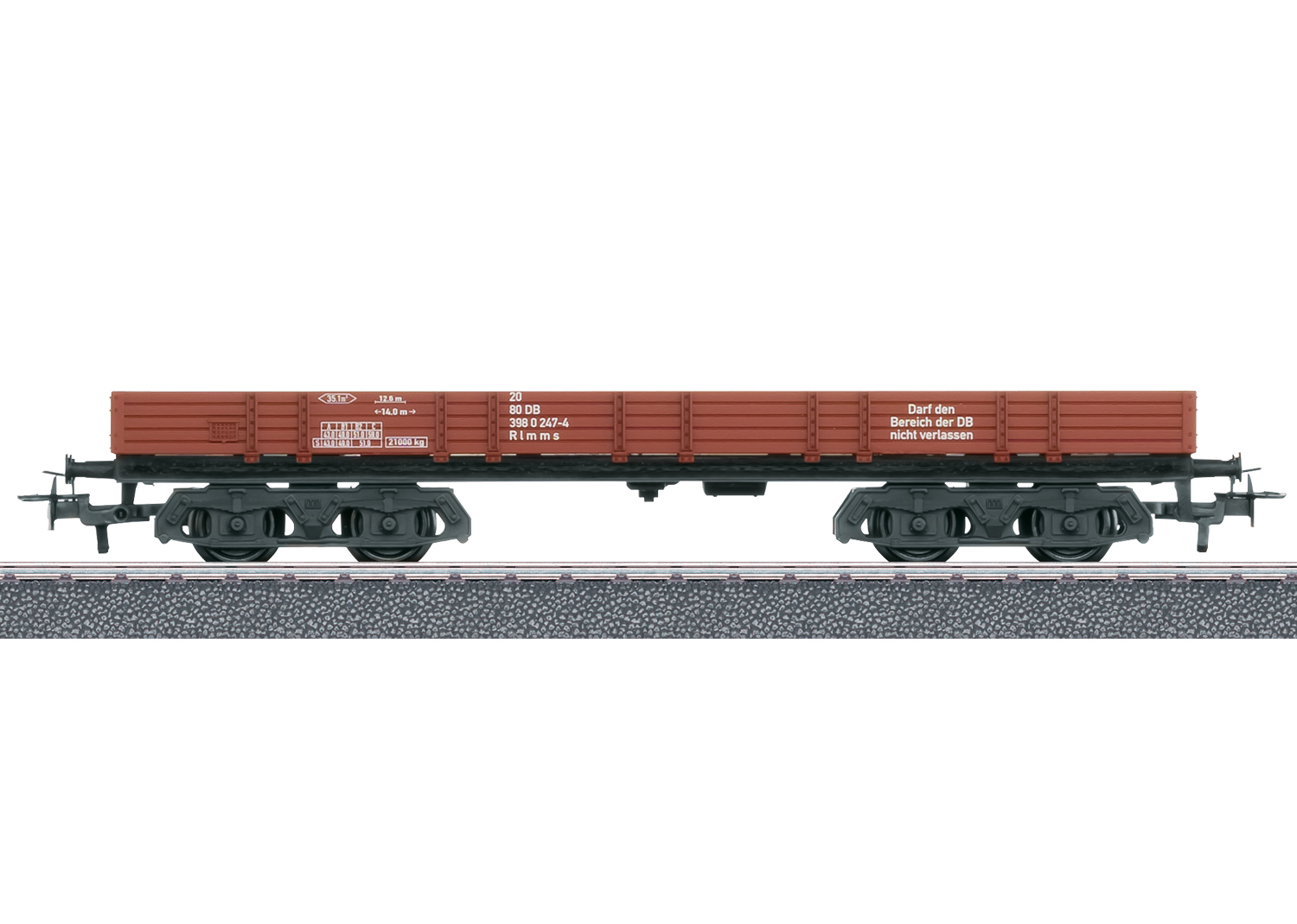 Niederbordwagen DB
