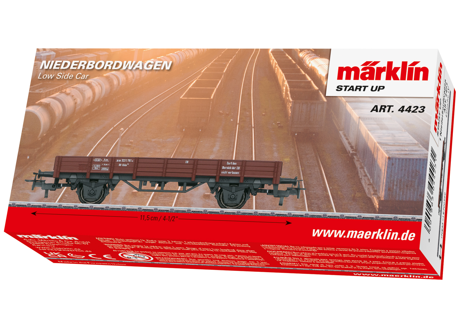 Niederbordwagen DB