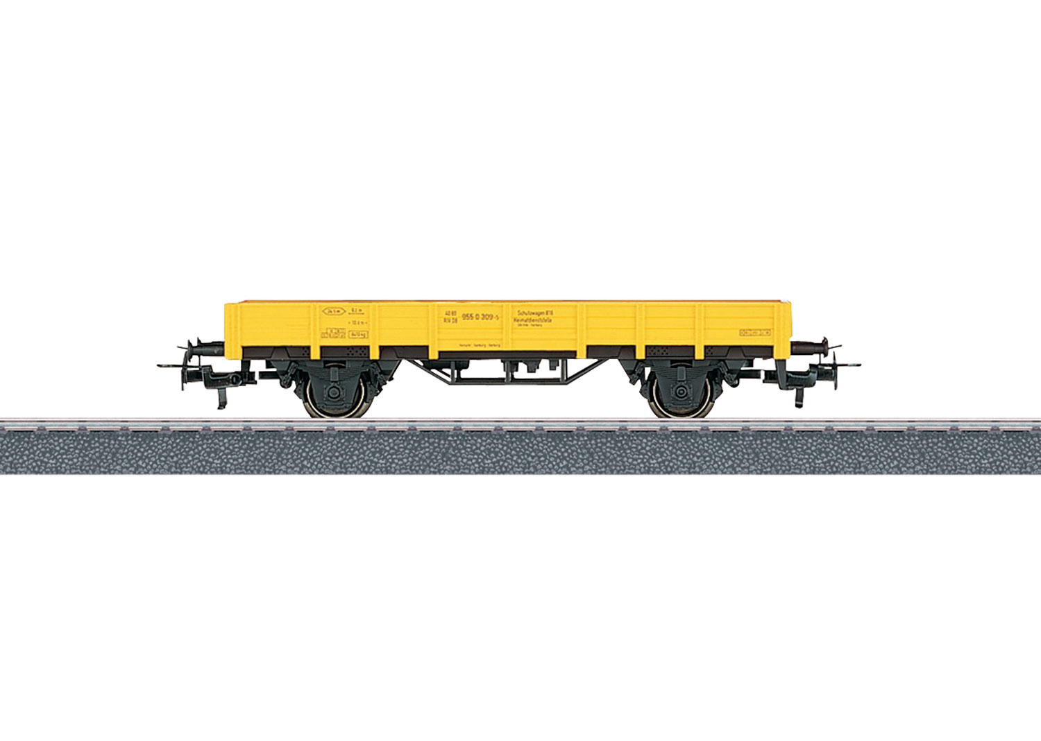 Niederbordwagen gelb, DB