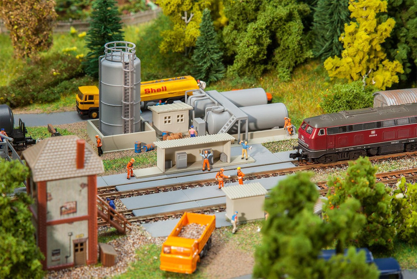 Olieopslag Met Dieselpomp