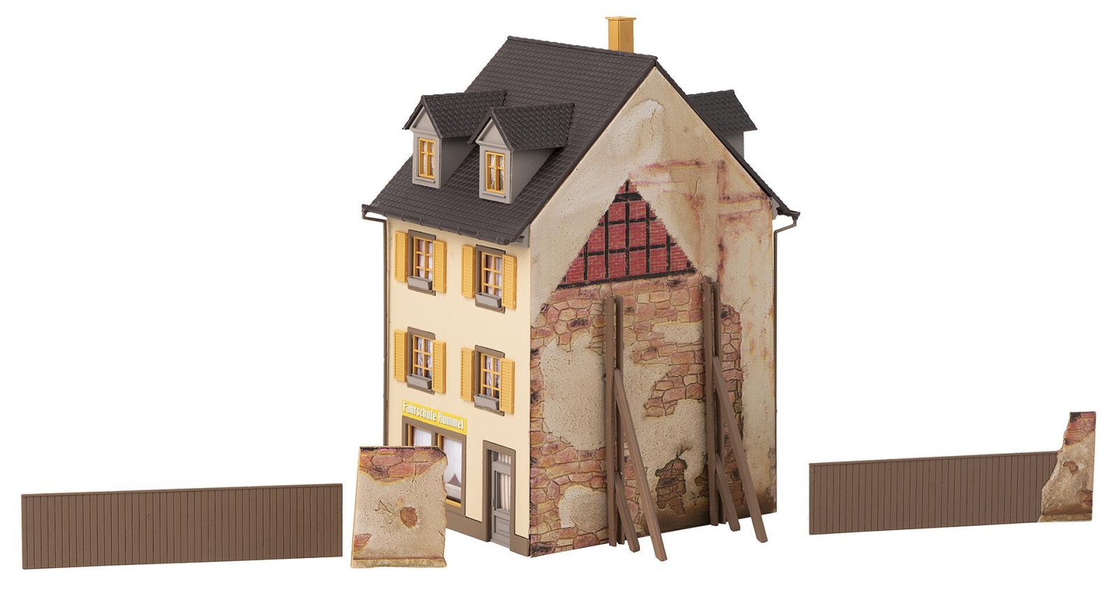 Oud Herenhuis Met Schutting