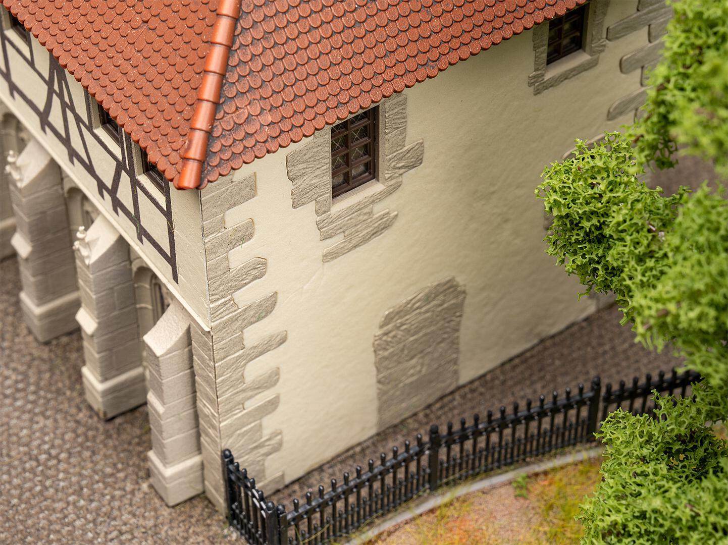 Oude Abdij Met Klooster