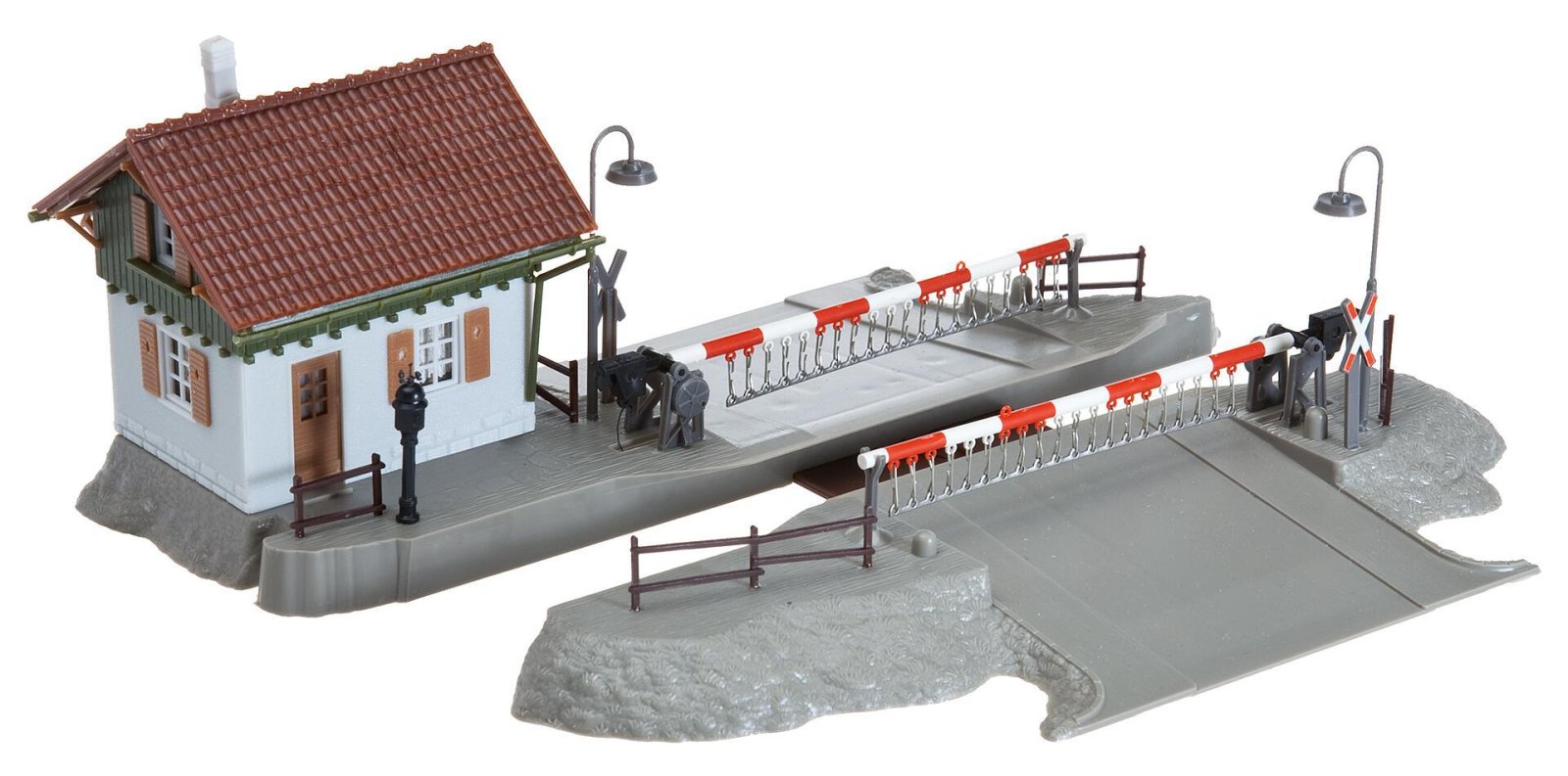 Overweg Met Baanwachtershuisje