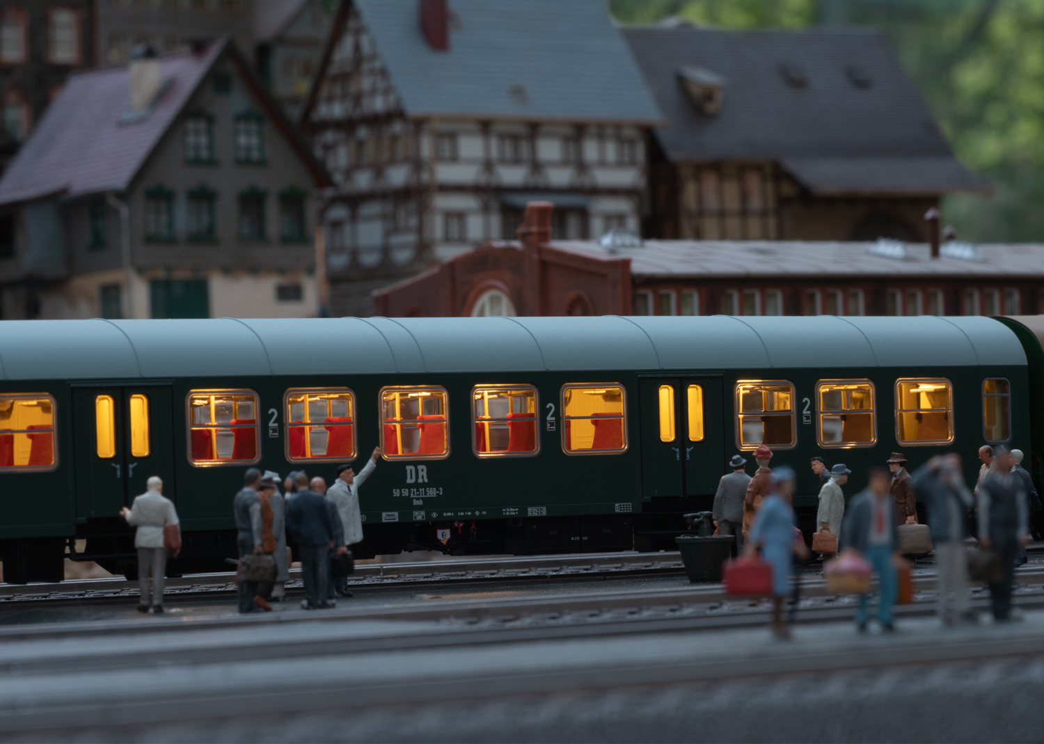 Personenwagen-Set DR
