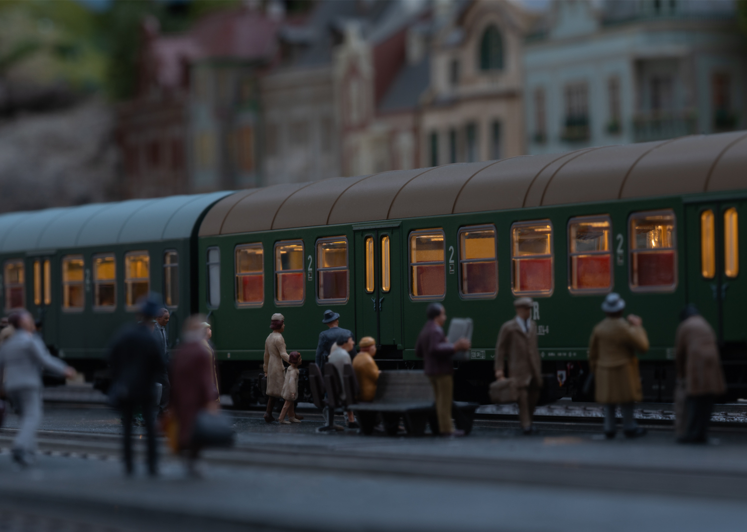 Personenwagen-Set DR