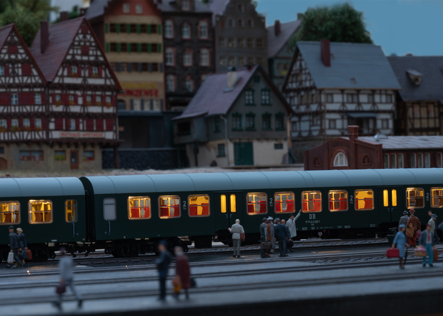 Personenwagen-Set DR
