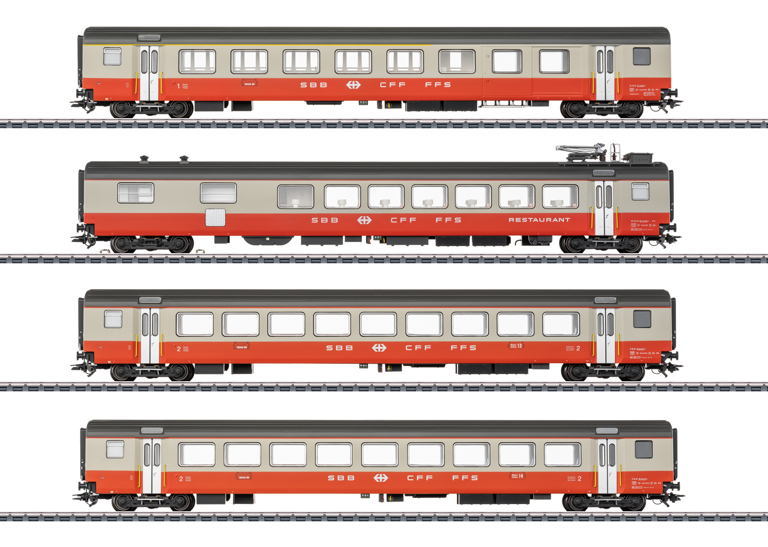 Personenwagen-Set Swiss Expr.
