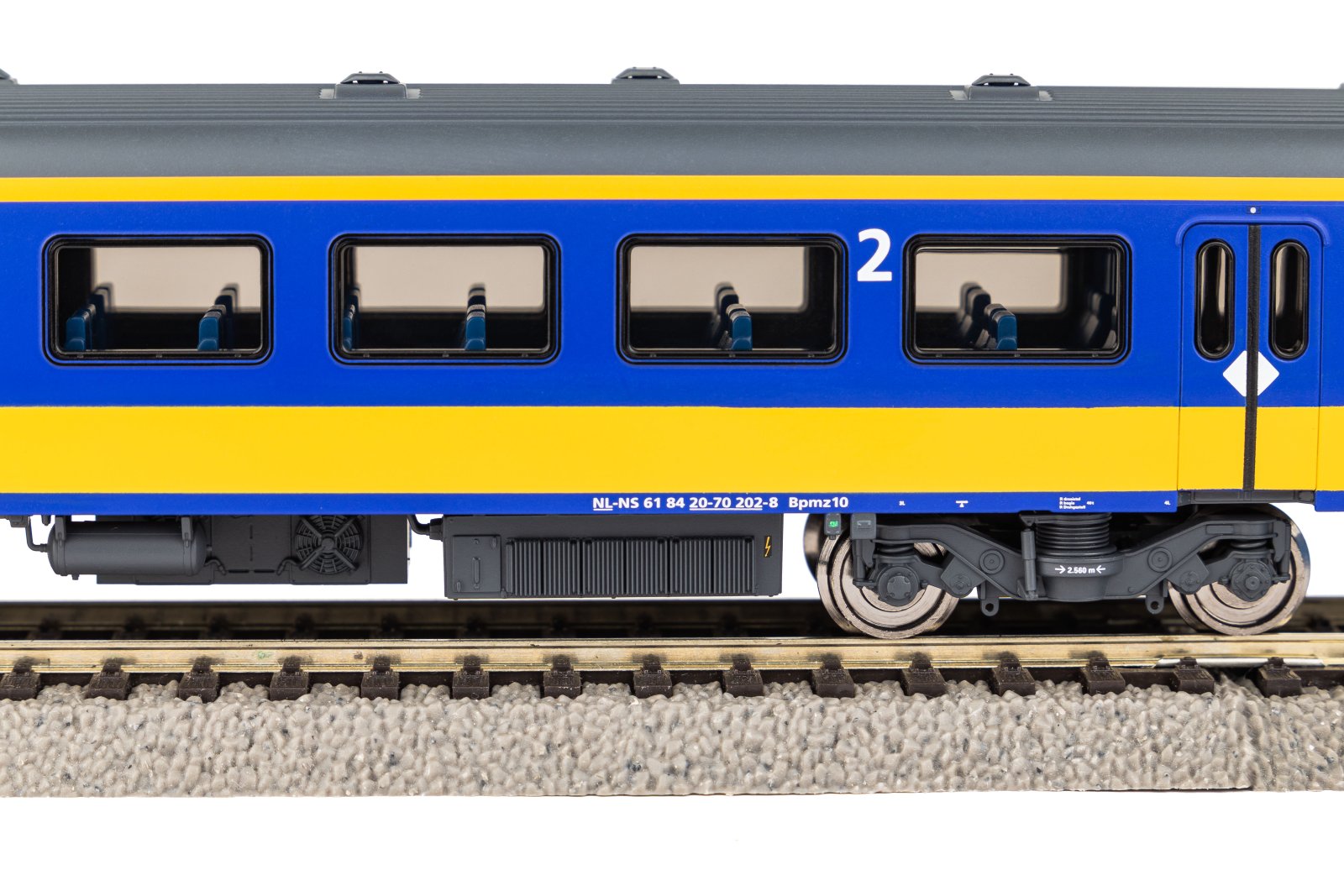 Personenwg. ICR 2. Kl. mit Gepäckabteil NS VI
