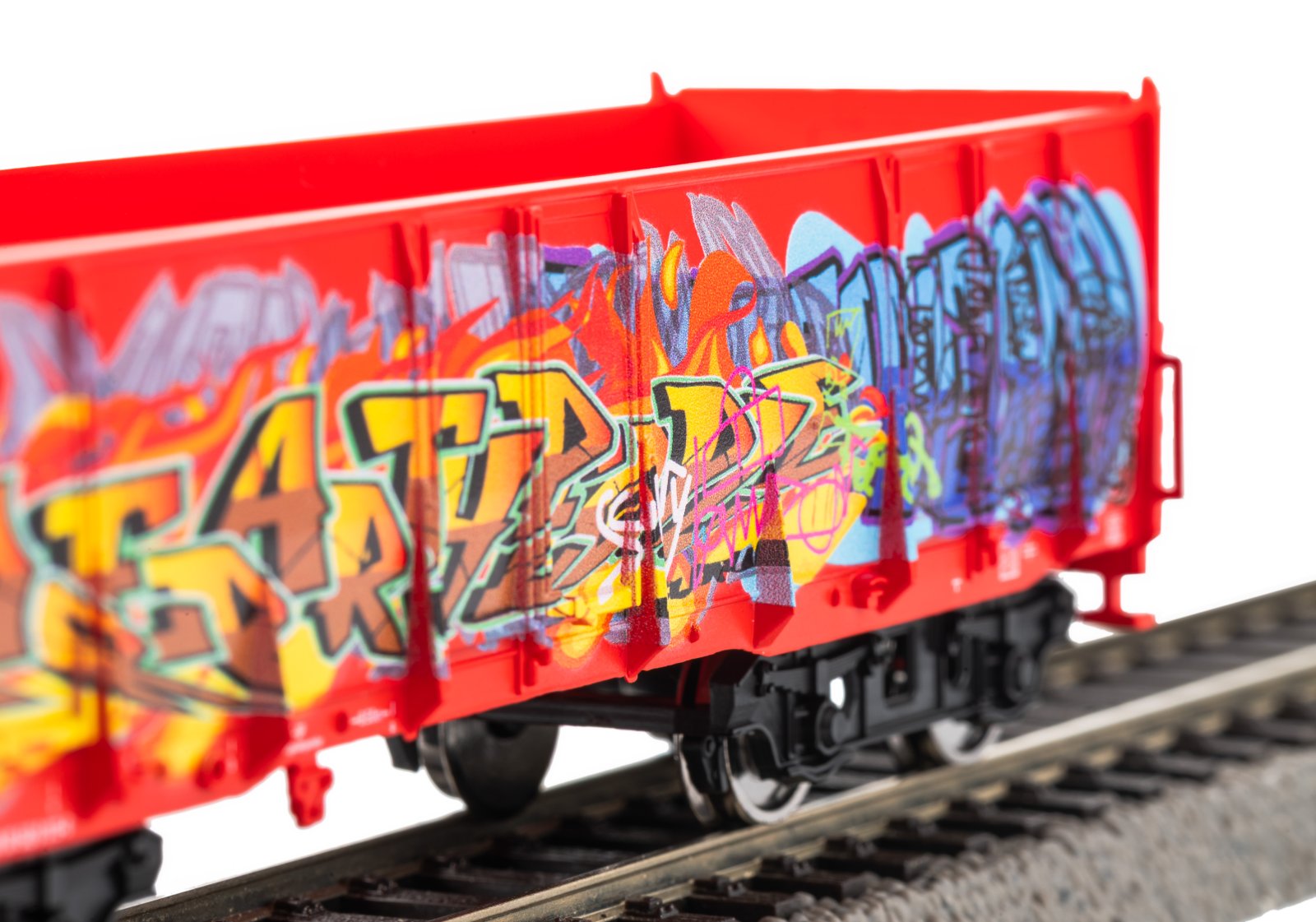 PIKO Gleisergänzungsset + Güterwagen