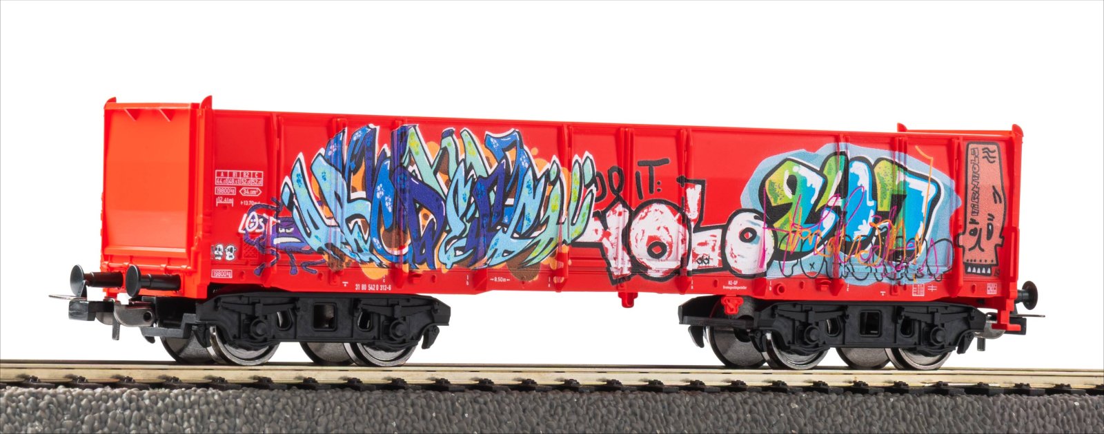 PIKO Gleisergänzungsset + Güterwagen