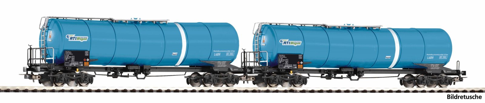 PIKO - Knikketelwagens RTI VI (2 stuks) (Spoor H0) 28343