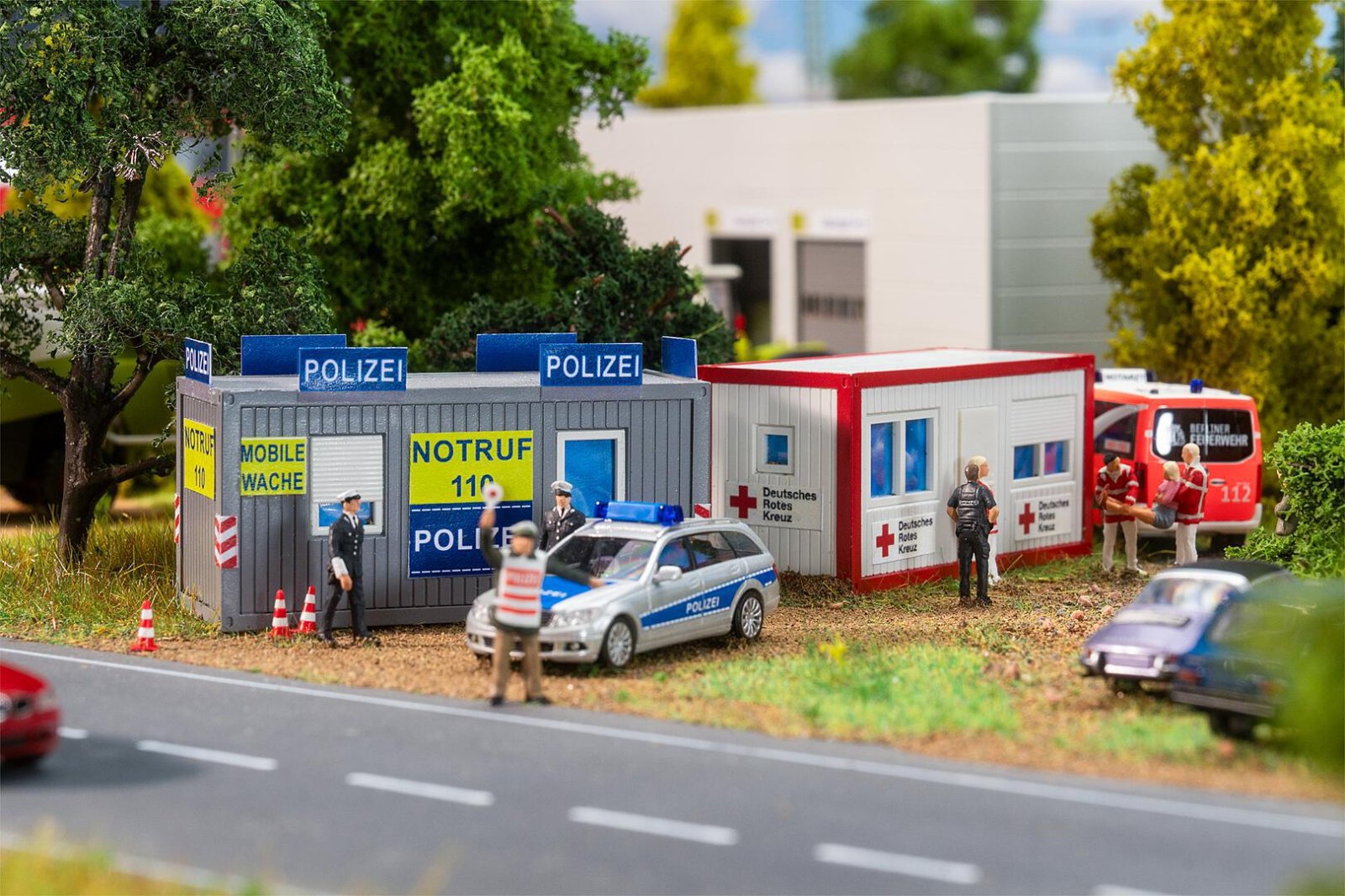 Politie- En Drk-Kantoorcontainer