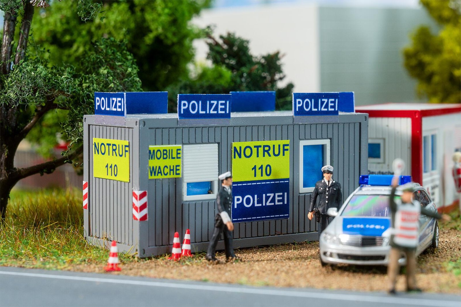 Politie- En Drk-Kantoorcontainer