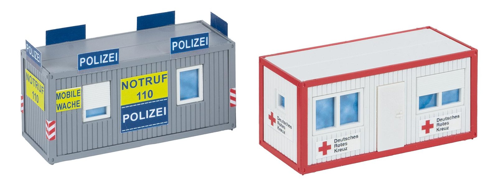 Politie- En Drk-Kantoorcontainer