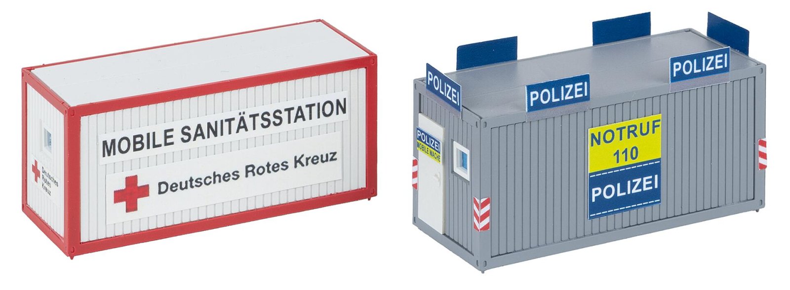 Politie- En Drk-Kantoorcontainer