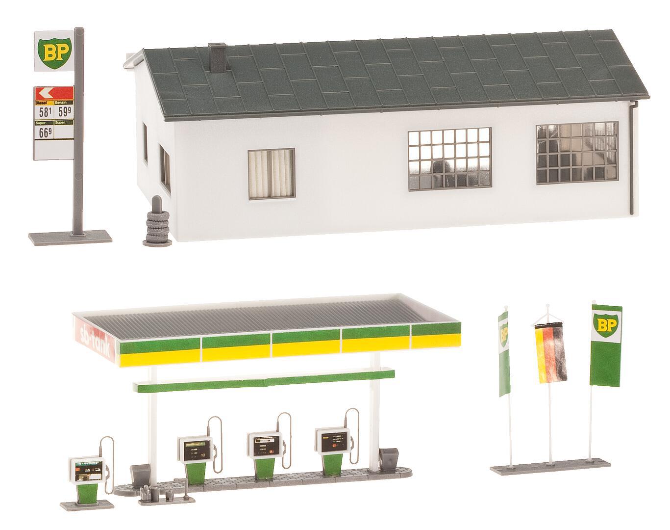 Pompstation Met Servicegebouw
