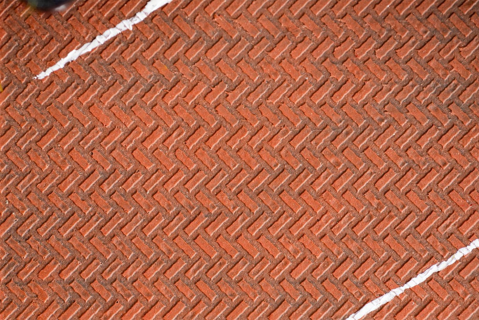 Premium Wegdekfolie Klinkerbestrating, Rood