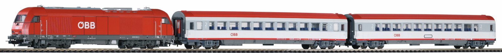 PSC wlan S-Set ÖBB Personenzug Rh 2016 mit 2 wg. VI