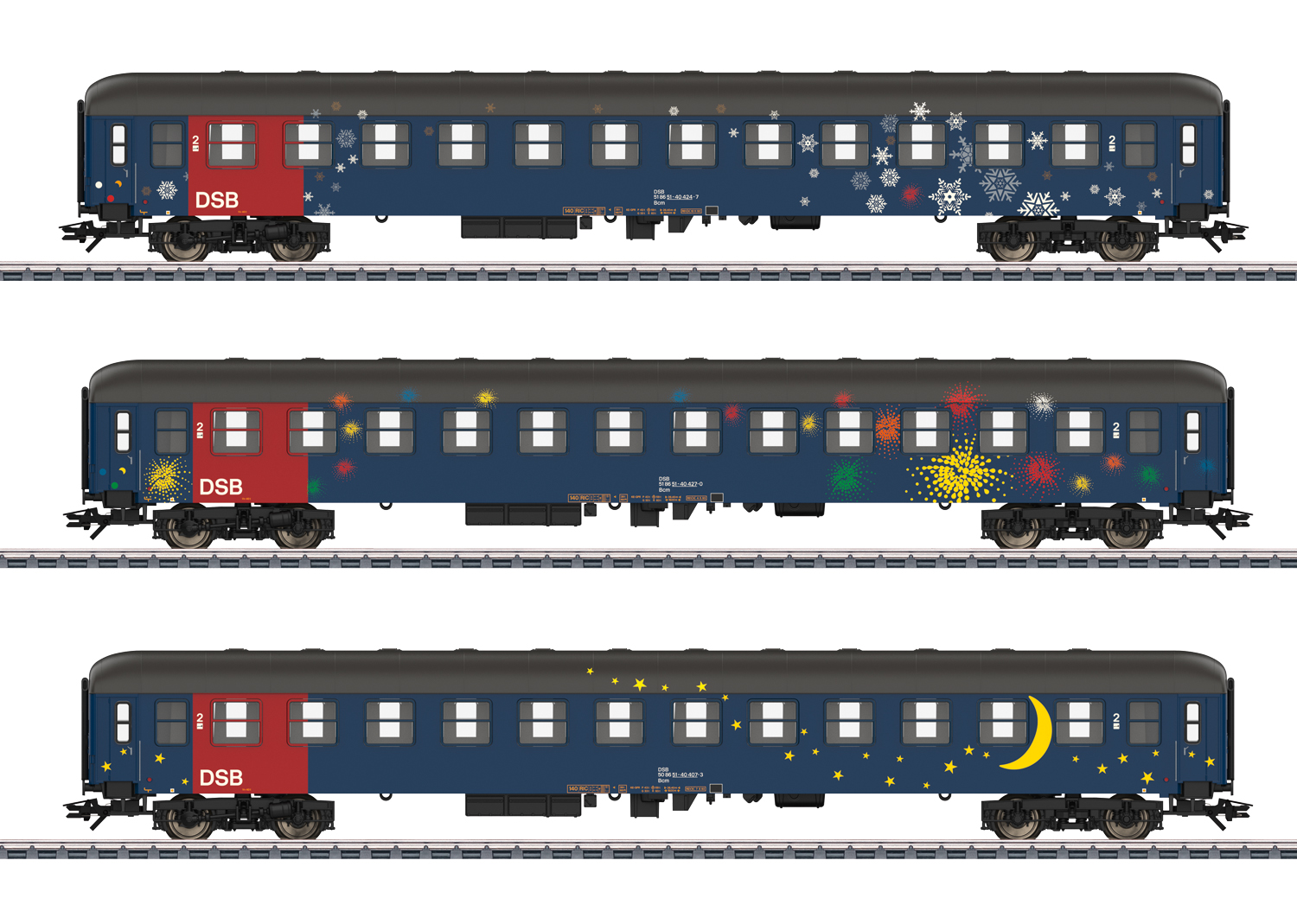 Reisezugwagen-Set DSB