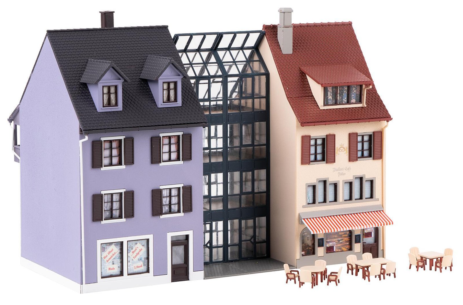 Rij Kleine Stadshuizen
