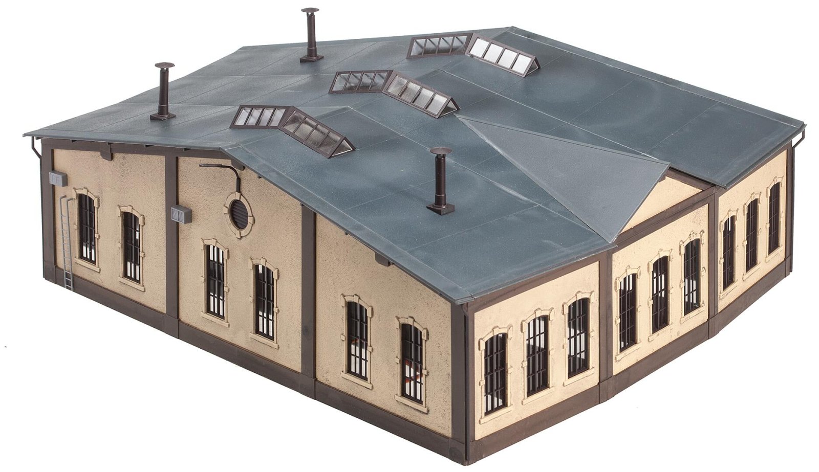 Ronde Locomotiefloods Met Aandrijving