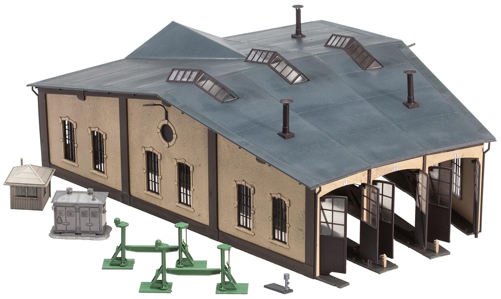 Ronde Locomotiefloods Met Aandrijving