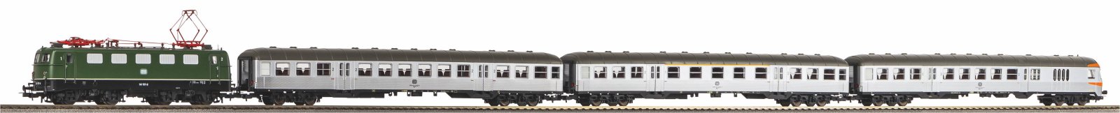 S-Bahn Zug  BR 141 + Silberling Bn + ABn + BDnf DB IV
