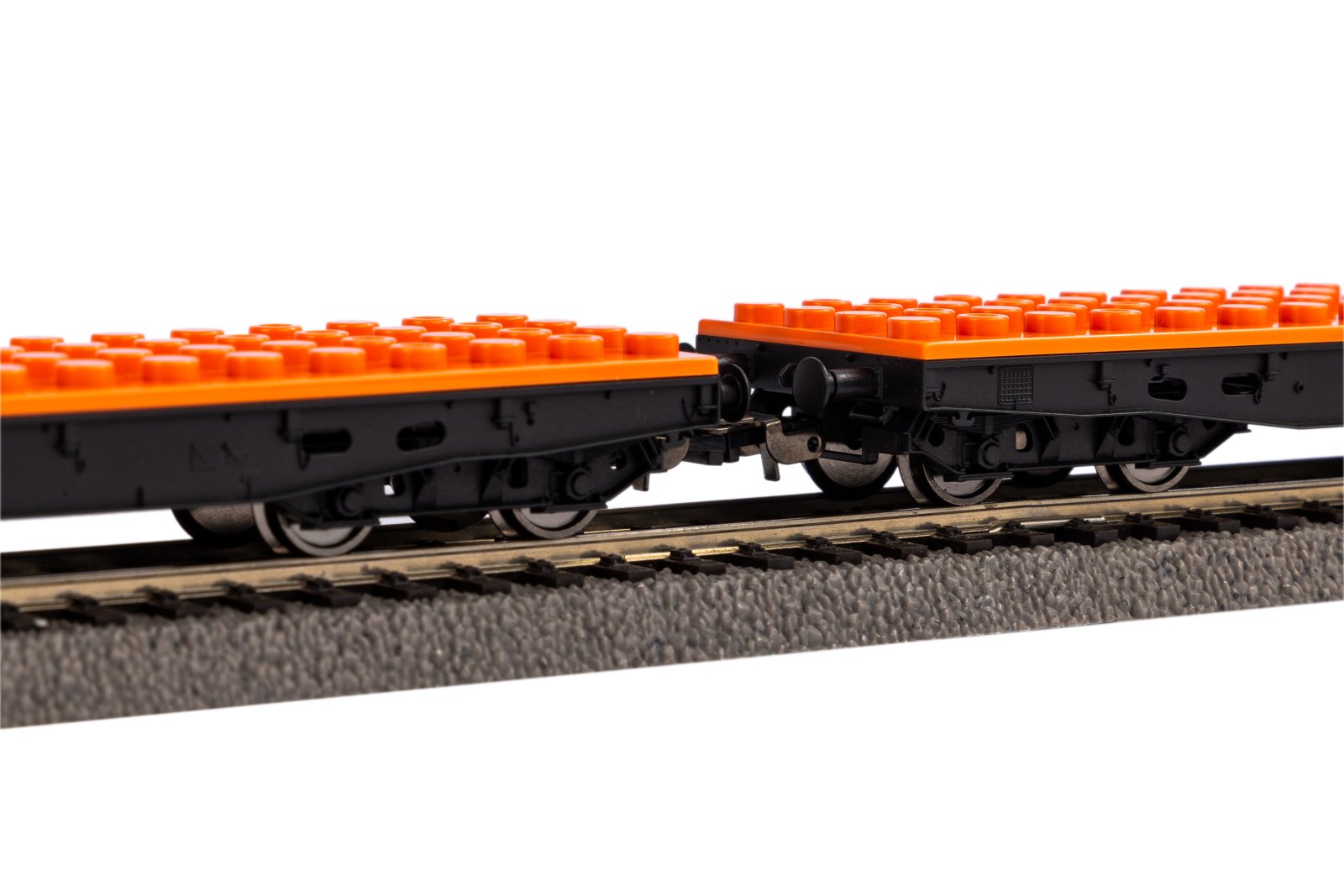 S-Set Diesellok mit Klemmbausteinwagen RC A-Gleis & B