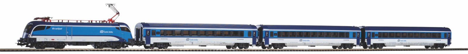 S-Set E-Lok Railjet CD A-Gleis & B V