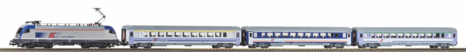 S-Set E-Lok Taurus & drei IC wg. PKP A-Gleis & B VI