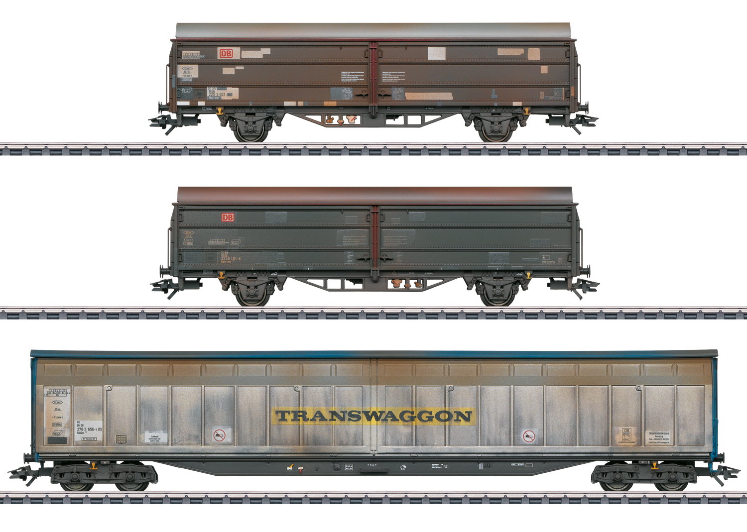 Schiebewandwagen-Set DB AG
