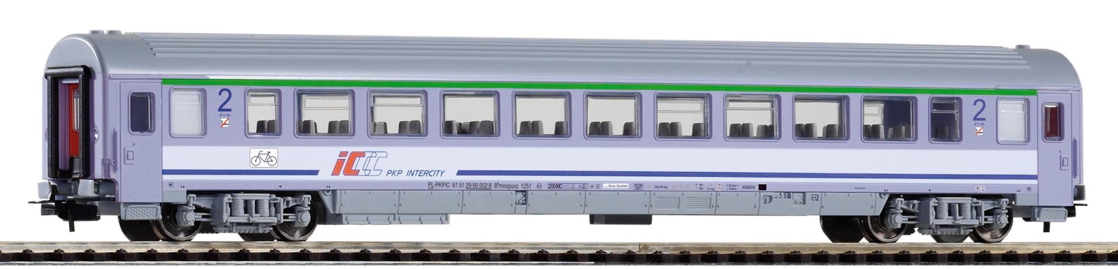 Schnellzugwagen IC 2. Kl. PKP, Ep. VI