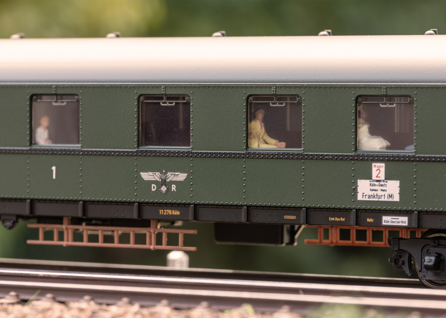 Schnellzugwagen-Set DRB