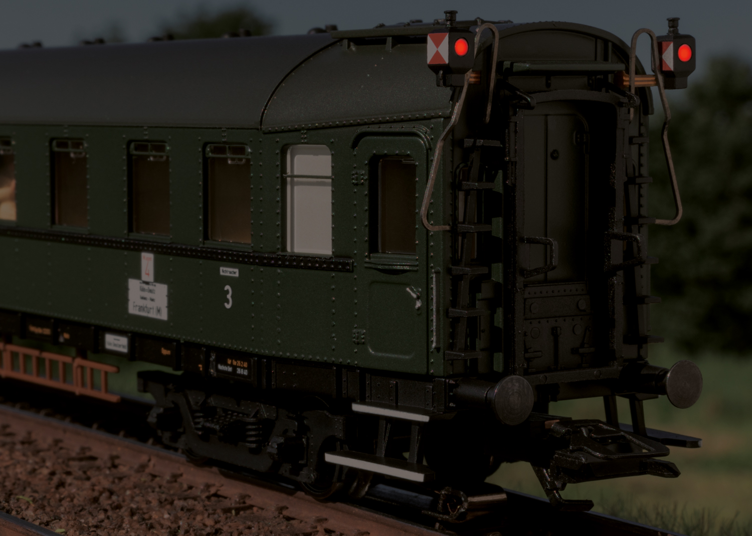 Schnellzugwagen-Set DRB
