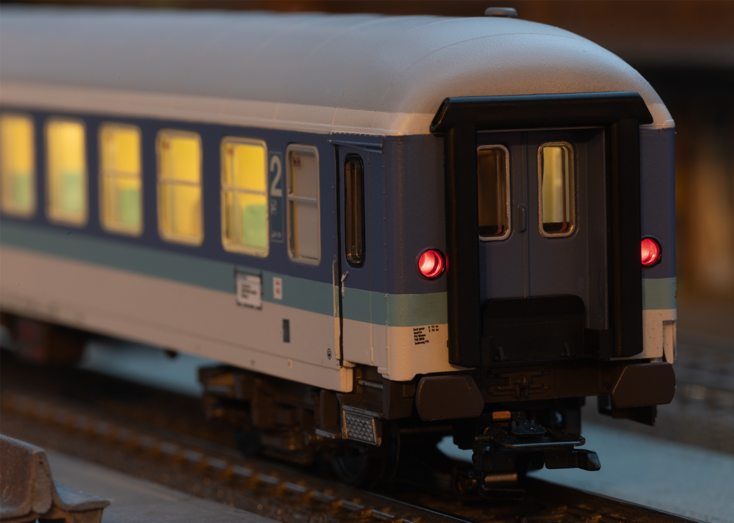 Schnellzugwagen-Set IR DB