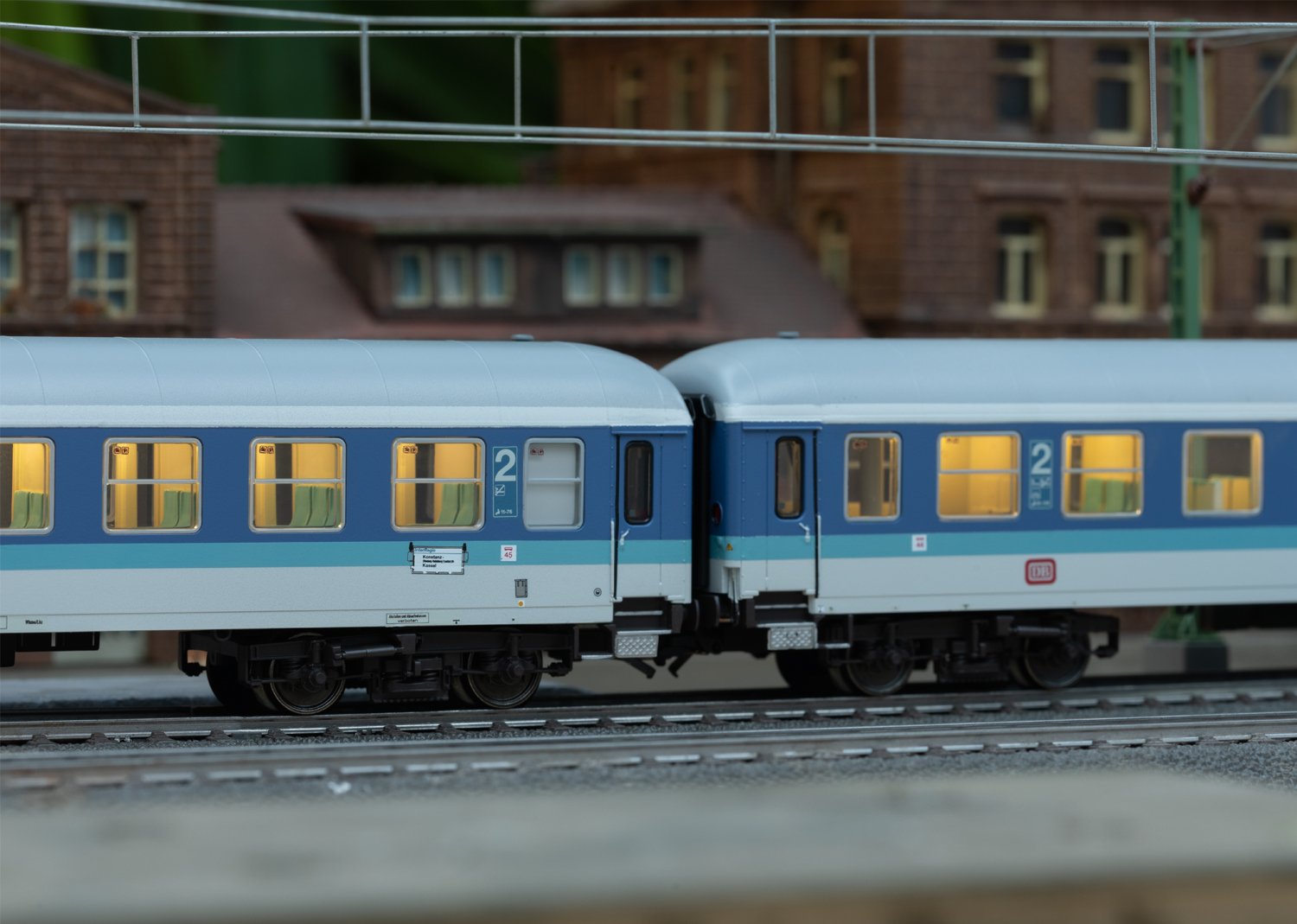 Schnellzugwagen-Set IR DB
