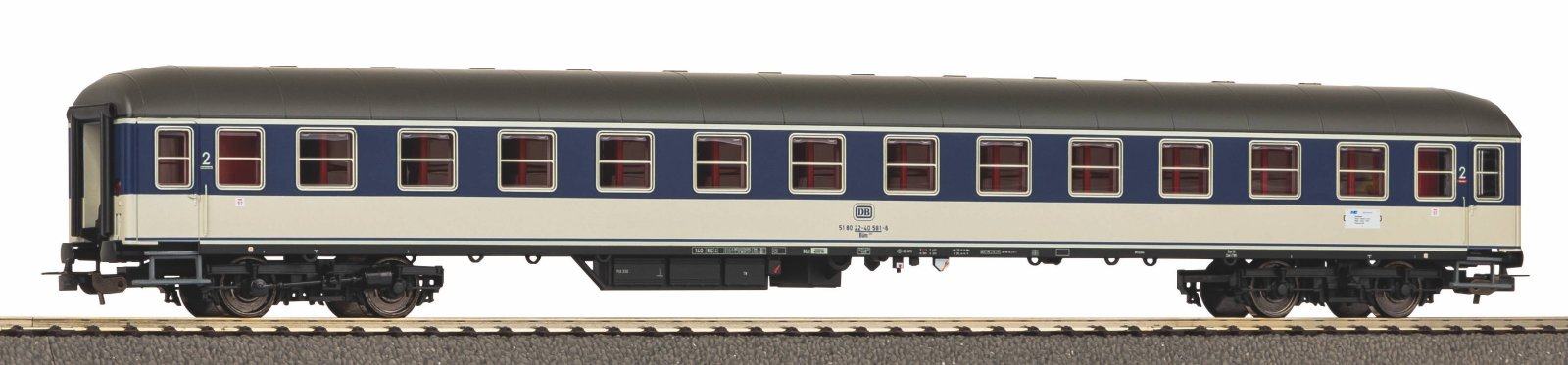 Schnellzugwg. Büm 232 2. Kl. Pop DB IV andere #
