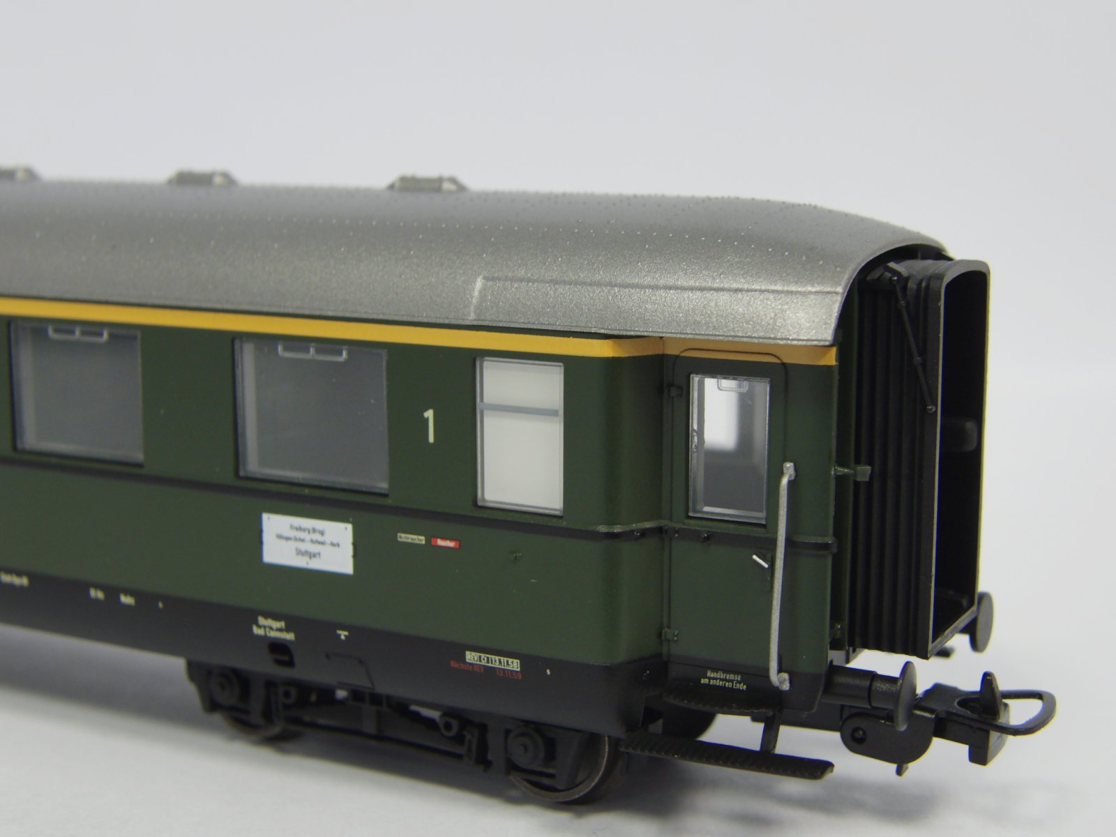 Schürzeneilzugwagen 1./2. Kl., DB, Ep. III